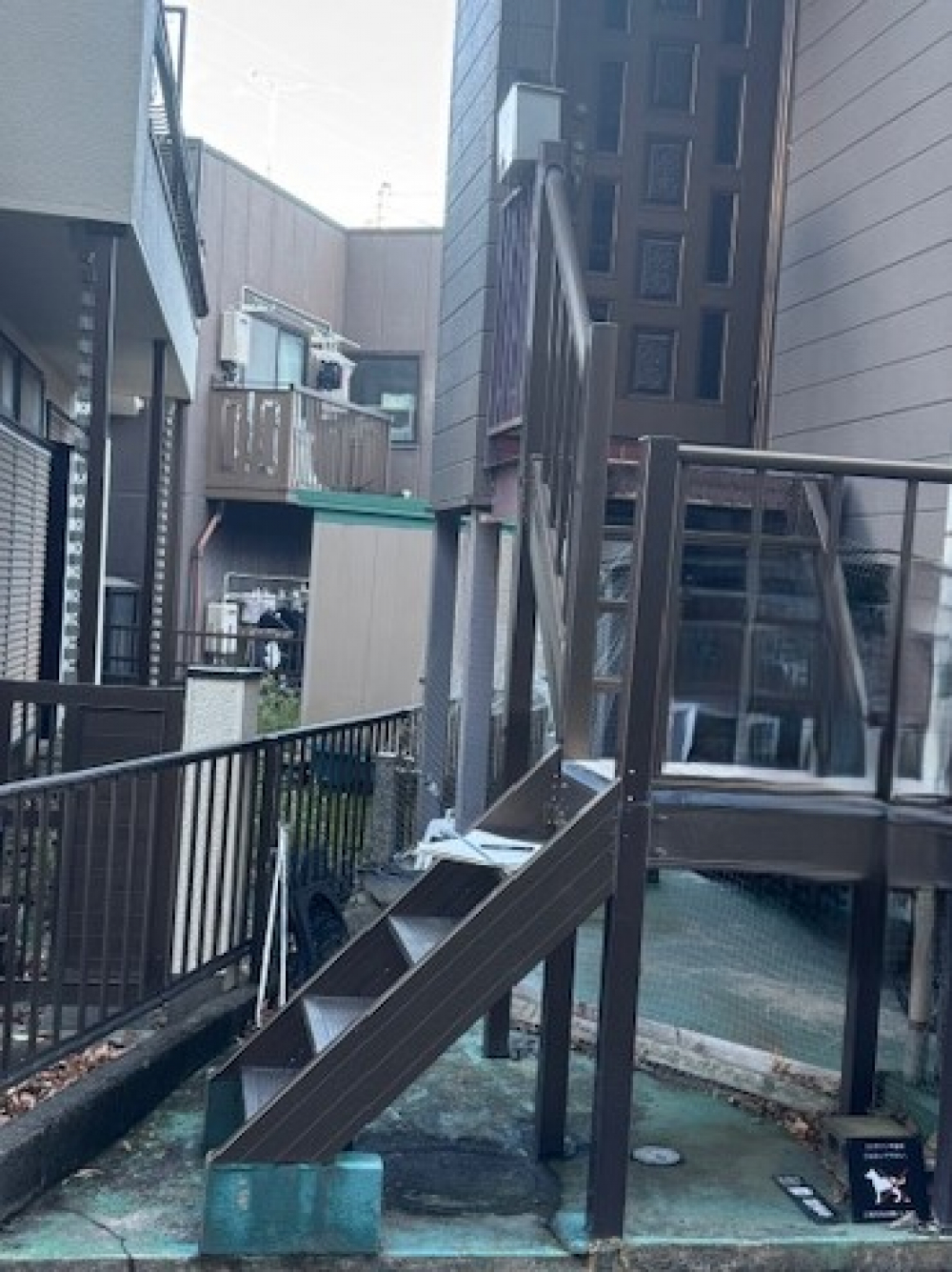 階段工事　横浜市港北区